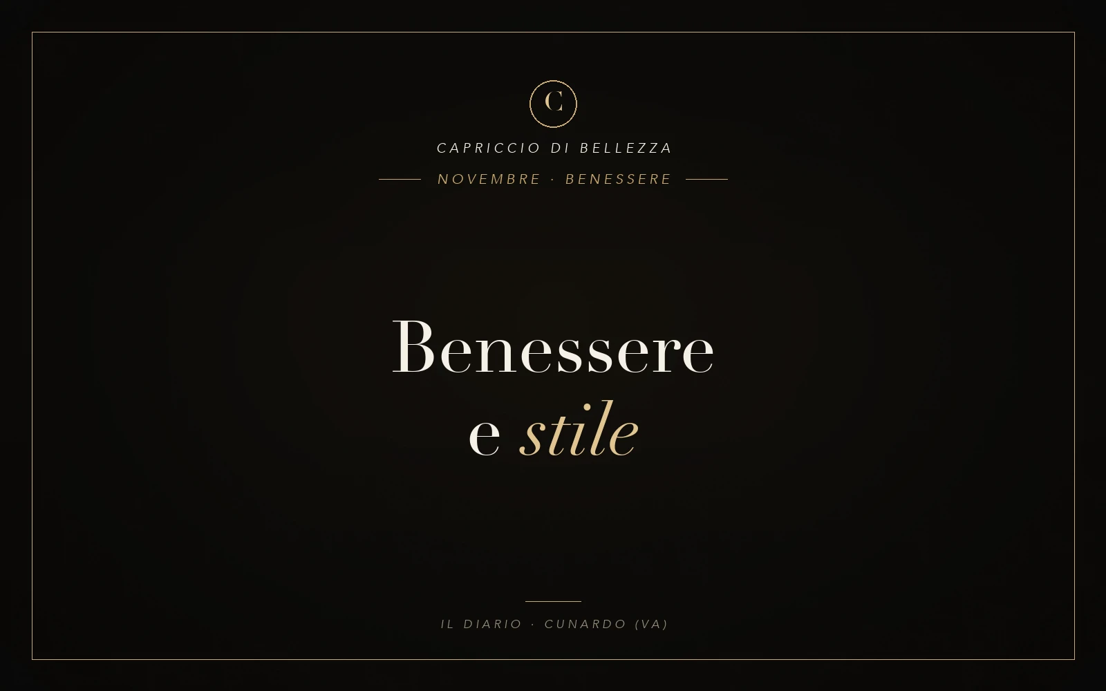 Copertina articolo: benessere e stile dei capelli a novembre — Capriccio di Bellezza, parrucchieri a Cunardo (VA)